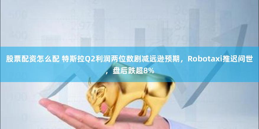 股票配资怎么配 特斯拉Q2利润两位数剧减远逊预期，Robotaxi推迟问世，盘后跌超8%